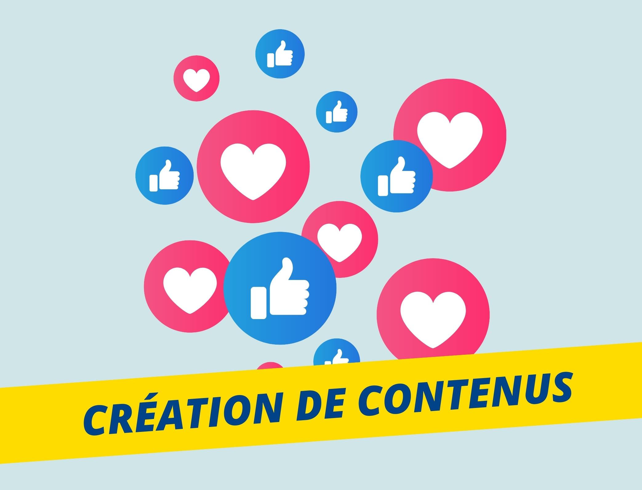 CRÉATION DE CONTENUS